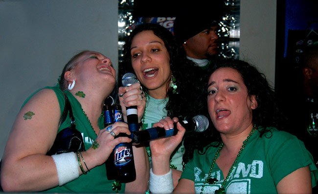 Everyone's Irish on Saint Patty's day at Walt's!